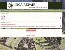 Tablet Screenshot of incarepair.com